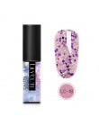 LILYCUTE 5ml żelowy lakier do paznokci srebrny brokat cekiny żel UV lakier długotrwały Soak Off żelowy lakier do paznokci