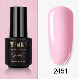 ROSALIND żel polski lakier do paznokci rozszerzenie Vernis Semi Permanent wszystko do Manicure płaszcz podstawowy lakier do pazn