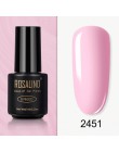 ROSALIND żel polski lakier do paznokci rozszerzenie Vernis Semi Permanent wszystko do Manicure płaszcz podstawowy lakier do pazn