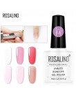 ROSALIND żelowy lakier do paznokci One Step żel odbudowujący Poly One Step do przedłużania Manicure bez podstawy zestaw nail art