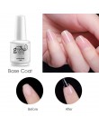 ViiNuro 15ML Top i podstawowy żel do paznokci do paznokci matowy Top Semi permanentny podkład Led do paznokci warstwa wierzchnia