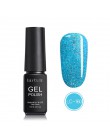 LILYCUTE 7ml żelowy lakier do paznokci żel brokatowy do paznokci led uv lakier do paznokci Soak Off DIY żelowy lakier do paznokc