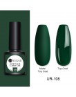 UR cukier 7.5ml żelowy lakier do paznokci do paznokci kolor usuwanie żelu UV lakier Semi Permanant żel do paznokci UV lakier war