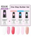 ROSALIND żelowy lakier do paznokci One Step żel odbudowujący Poly One Step do przedłużania Manicure bez podstawy zestaw nail art