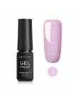 LILYCUTE 7ML Nude Glitter żelowy lakier do paznokci UV różowy seria kolorowa Led UV lakier do paznokci żel do paznokci półtrwały