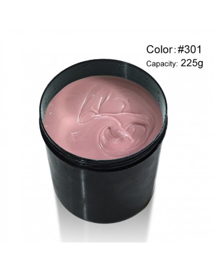 Nail cienki żel odbudowujący 8 oz 225 g rozszerzenie francuskie paznokcie 25 kolorów Soak Off UV led lakiery kamuflaż nail Gel t