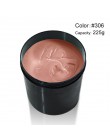 Nail cienki żel odbudowujący 8 oz 225 g rozszerzenie francuskie paznokcie 25 kolorów Soak Off UV led lakiery kamuflaż nail Gel t