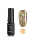 LILYCUTE 7ml żelowy lakier do paznokci żel brokatowy do paznokci led uv lakier do paznokci Soak Off DIY żelowy lakier do paznokc