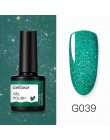 Żelowy lakier do paznokci hybrydowy wygodny domowy manicure różowy niebieski żółty czarny czerwony modny