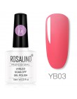 ROSALIND żelowy lakier do paznokci One Step żel odbudowujący Poly One Step do przedłużania Manicure bez podstawy zestaw nail art
