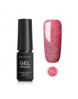 LILYCUTE 7ML Nude Glitter żelowy lakier do paznokci UV różowy seria kolorowa Led UV lakier do paznokci żel do paznokci półtrwały