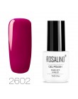 ROSALIND żelowy lakier do paznokci wszystko do Manicure 7ml lakiery hybrydowe do paznokci płaszcz podstawowy do lakier hybrydowy