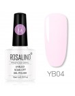 ROSALIND żelowy lakier do paznokci One Step żel odbudowujący Poly One Step do przedłużania Manicure bez podstawy zestaw nail art