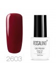 ROSALIND żelowy lakier do paznokci wszystko do Manicure 7ml lakiery hybrydowe do paznokci płaszcz podstawowy do lakier hybrydowy