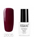ROSALIND żelowy lakier do paznokci wszystko do Manicure 7ml lakiery hybrydowe do paznokci płaszcz podstawowy do lakier hybrydowy