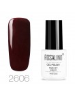 ROSALIND żelowy lakier do paznokci wszystko do Manicure 7ml lakiery hybrydowe do paznokci płaszcz podstawowy do lakier hybrydowy