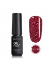 LILYCUTE 7ml żelowy lakier do paznokci żel brokatowy do paznokci led uv lakier do paznokci Soak Off DIY żelowy lakier do paznokc