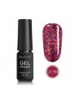 LILYCUTE 7ml żelowy lakier do paznokci żel brokatowy do paznokci led uv lakier do paznokci Soak Off DIY żelowy lakier do paznokc