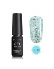 LILYCUTE 7ml żelowy lakier do paznokci żel brokatowy do paznokci led uv lakier do paznokci Soak Off DIY żelowy lakier do paznokc