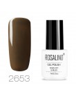 ROSALIND żelowy lakier do paznokci wszystko do Manicure 7ml lakiery hybrydowe do paznokci płaszcz podstawowy do lakier hybrydowy