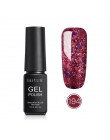 LILYCUTE 7ML Nude Glitter żelowy lakier do paznokci UV różowy seria kolorowa Led UV lakier do paznokci żel do paznokci półtrwały
