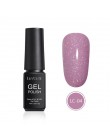 LILYCUTE 7ml żelowy lakier do paznokci żel brokatowy do paznokci led uv lakier do paznokci Soak Off DIY żelowy lakier do paznokc