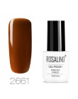 ROSALIND żelowy lakier do paznokci wszystko do Manicure 7ml lakiery hybrydowe do paznokci płaszcz podstawowy do lakier hybrydowy