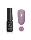 LILYCUTE 7ml żelowy lakier do paznokci żel brokatowy do paznokci led uv lakier do paznokci Soak Off DIY żelowy lakier do paznokc