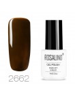 ROSALIND żelowy lakier do paznokci wszystko do Manicure 7ml lakiery hybrydowe do paznokci płaszcz podstawowy do lakier hybrydowy