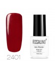 ROSALIND żelowy lakier do paznokci wszystko do Manicure 7ml lakiery hybrydowe do paznokci płaszcz podstawowy do lakier hybrydowy