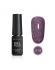 LILYCUTE 7ml żelowy lakier do paznokci żel brokatowy do paznokci led uv lakier do paznokci Soak Off DIY żelowy lakier do paznokc