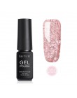 LILYCUTE 7ML Nude Glitter żelowy lakier do paznokci UV różowy seria kolorowa Led UV lakier do paznokci żel do paznokci półtrwały