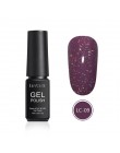 LILYCUTE 7ml żelowy lakier do paznokci żel brokatowy do paznokci led uv lakier do paznokci Soak Off DIY żelowy lakier do paznokc