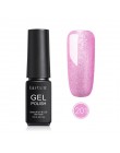 LILYCUTE 7ML Nude Glitter żelowy lakier do paznokci UV różowy seria kolorowa Led UV lakier do paznokci żel do paznokci półtrwały