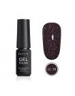 LILYCUTE 7ml żelowy lakier do paznokci żel brokatowy do paznokci led uv lakier do paznokci Soak Off DIY żelowy lakier do paznokc
