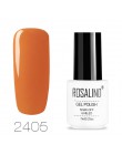 ROSALIND żelowy lakier do paznokci wszystko do Manicure 7ml lakiery hybrydowe do paznokci płaszcz podstawowy do lakier hybrydowy