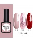 UR SUGAR 2/3/4/6 sztuk żelowy zestaw lakierów do paznokci kolor żel UV Vernish półtrwały żel do przykrywania płaszcz 7.5ml lakie