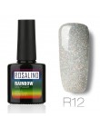 ROSALIND żelowy lakier do paznokci świeży kolor półtrwałe usuwanie lakieru w żelu UV biały Manicure nail Art hybrydowy żelowy la