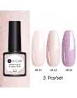UR SUGAR 2/3/4/6 sztuk żelowy zestaw lakierów do paznokci kolor żel UV Vernish półtrwały żel do przykrywania płaszcz 7.5ml lakie