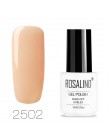 ROSALIND żelowy lakier do paznokci wszystko do Manicure 7ml lakiery hybrydowe do paznokci płaszcz podstawowy do lakier hybrydowy