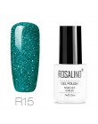 ROSALIND żel polski Nail Art 7ML Vernis półtrwały żel do przykrywania płaszcz Manicure Soak-Off UV biała butelka żel hybrydowy d