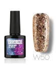 ROSALIND żelowy lakier do paznokci świeży kolor półtrwałe usuwanie lakieru w żelu UV biały Manicure nail Art hybrydowy żelowy la
