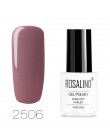 ROSALIND żelowy lakier do paznokci wszystko do Manicure 7ml lakiery hybrydowe do paznokci płaszcz podstawowy do lakier hybrydowy