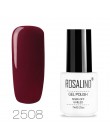 ROSALIND żelowy lakier do paznokci wszystko do Manicure 7ml lakiery hybrydowe do paznokci płaszcz podstawowy do lakier hybrydowy