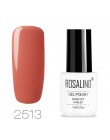 ROSALIND żelowy lakier do paznokci wszystko do Manicure 7ml lakiery hybrydowe do paznokci płaszcz podstawowy do lakier hybrydowy
