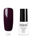 ROSALIND żel polski Nail Art 7ML Vernis półtrwały żel do przykrywania płaszcz Manicure Soak-Off UV biała butelka żel hybrydowy d