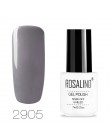 ROSALIND żelowy lakier do paznokci wszystko do Manicure 7ml lakiery hybrydowe do paznokci płaszcz podstawowy do lakier hybrydowy