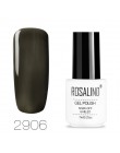 ROSALIND żelowy lakier do paznokci wszystko do Manicure 7ml lakiery hybrydowe do paznokci płaszcz podstawowy do lakier hybrydowy