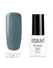 ROSALIND żelowy lakier do paznokci wszystko do Manicure 7ml lakiery hybrydowe do paznokci płaszcz podstawowy do lakier hybrydowy