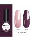UR SUGAR 2/3/4/6 sztuk żelowy zestaw lakierów do paznokci kolor żel UV Vernish półtrwały żel do przykrywania płaszcz 7.5ml lakie